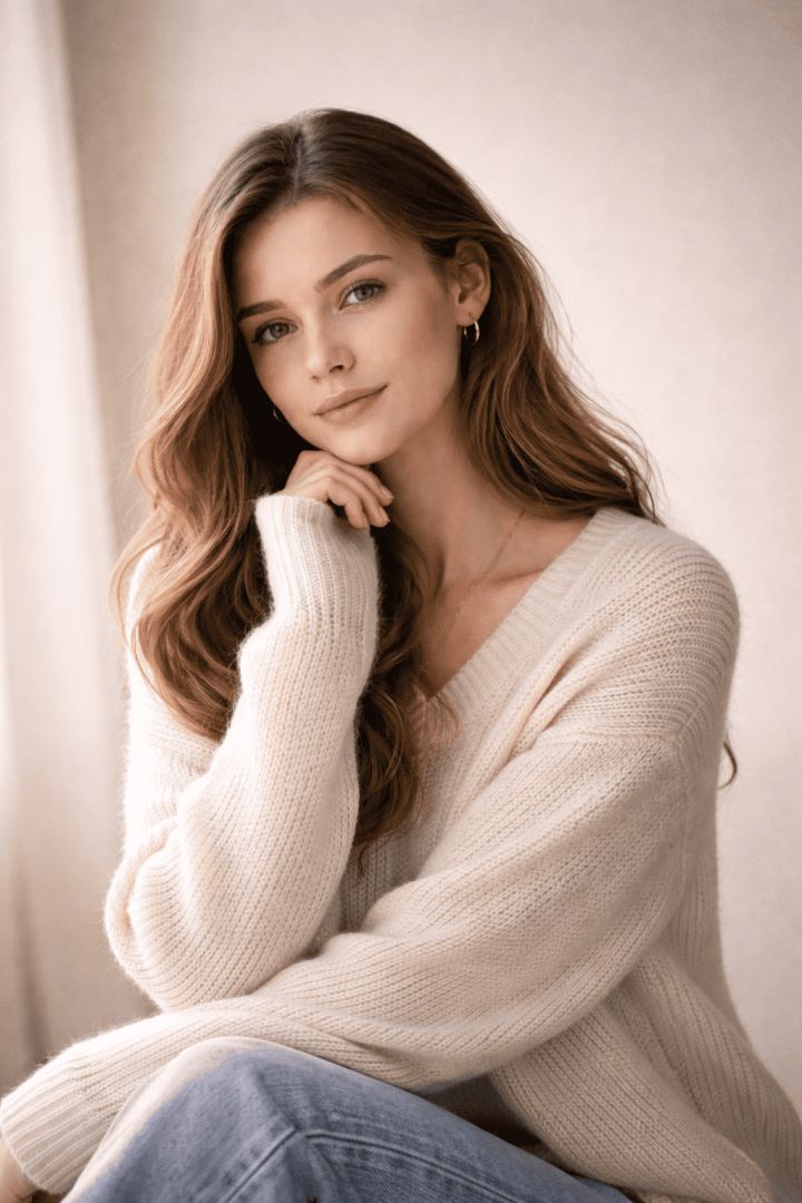 Calm Aesthetic Portrait Wallpaper – Soft Studio Light Mobile Background Patakapix actor wallpaper