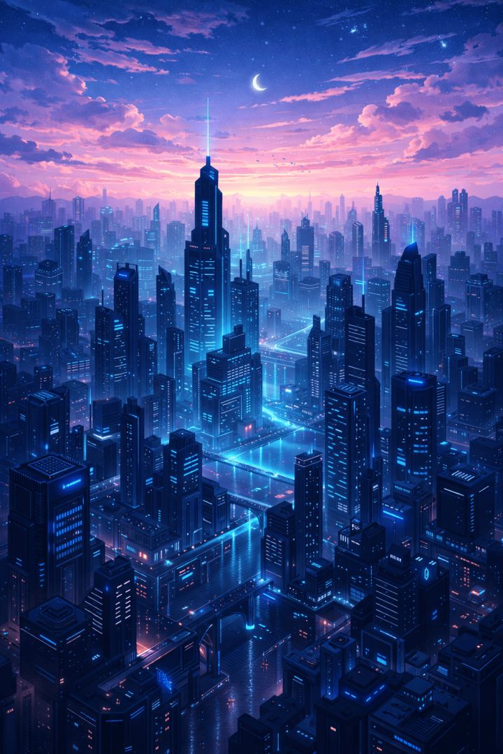 futuristic-skyline-wallpaper-patakapix city wallpaper