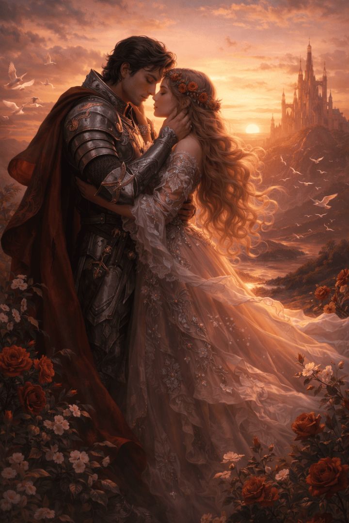 Romantic sunset on a cliff wallpaper patakapix wallpaper