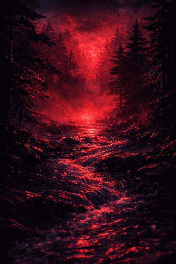 misty-river-forest-wallpaper-patakapix wallpaper