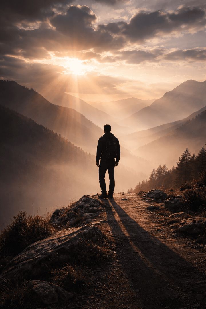Golden dawn on the mountain ridge wallpaper patakapix motivation wallpaper