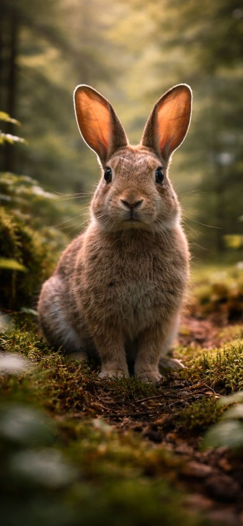 wild-bunny-gaze-iphone-wallpaper-patakapix wallpaper