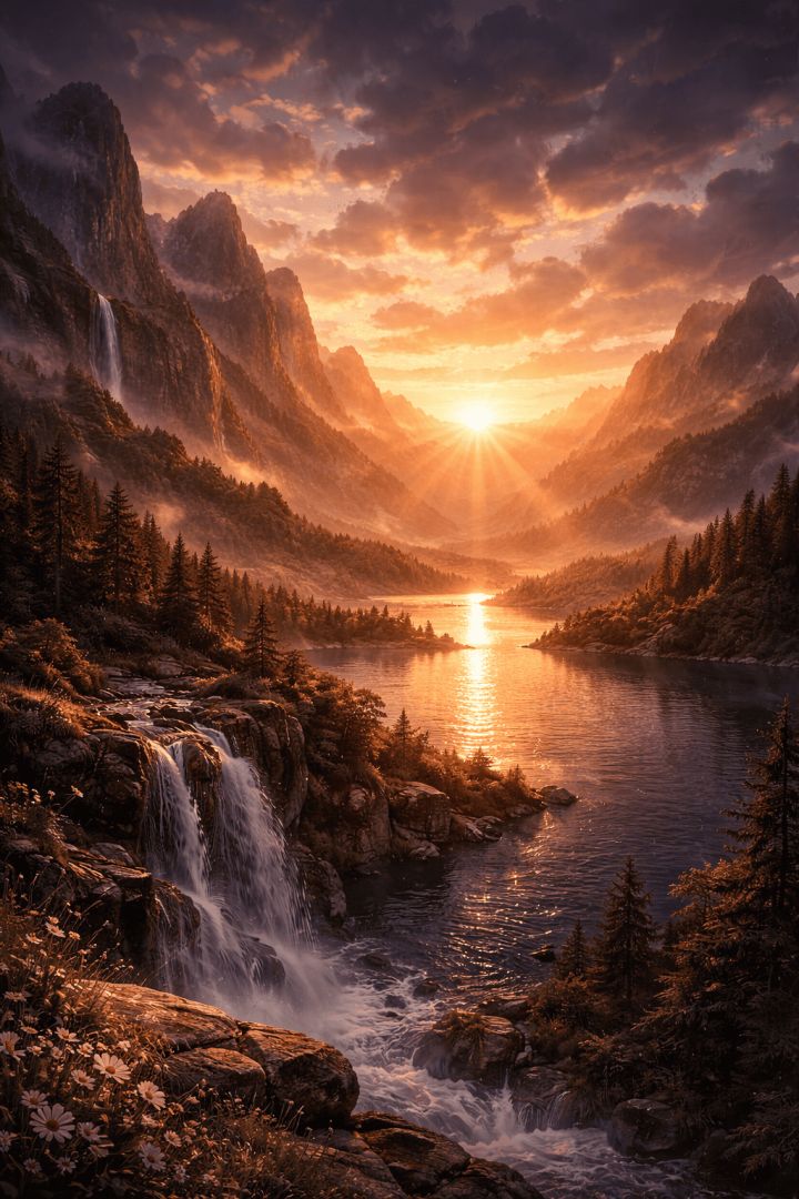 sunset-theme-wallpaper-patakapix wallpaper