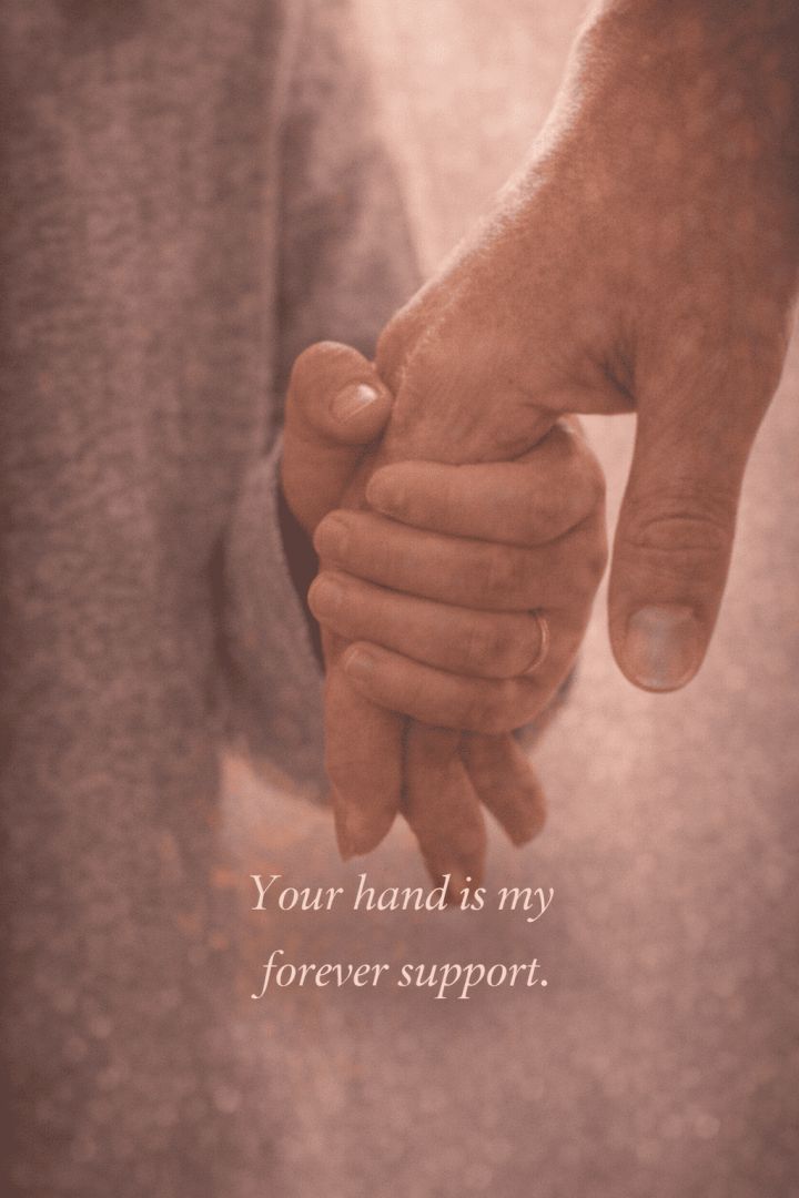 A mother's loving grasp wallpaper