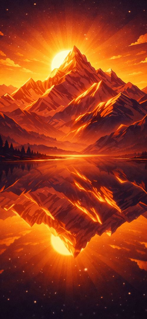 himalayan-sunrise-iphone-wallpaper-patakapix wallpaper