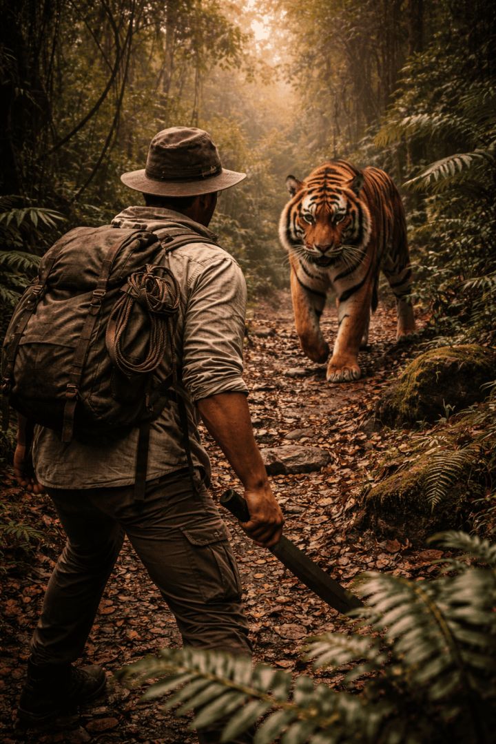 Clash of the jungle titans wallpaper