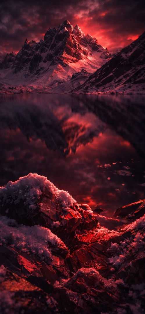 snow-mountain-lake-iphone-wallpaper-patakapix wallpaper