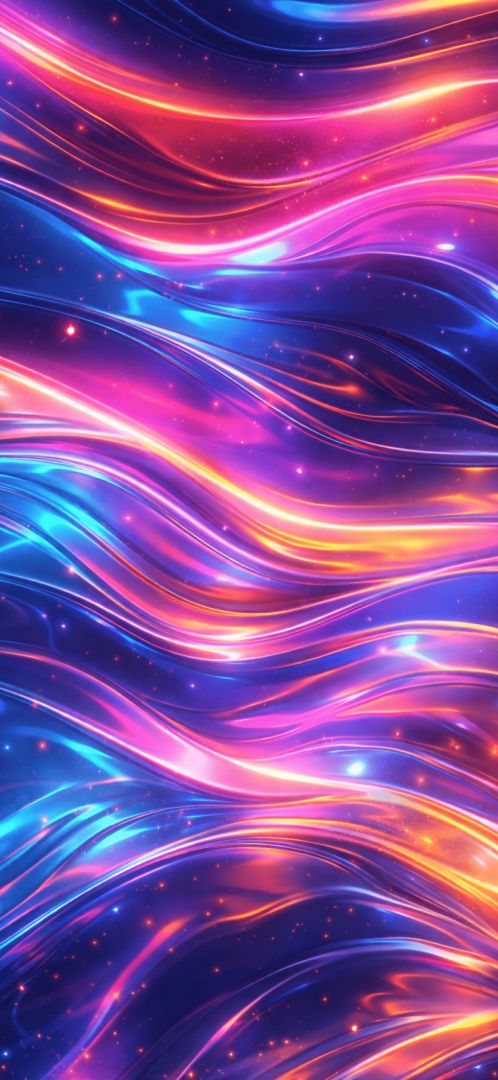 Neon-waves-in-dynamic-flow-wallpaper-iphone-patakapix wallpaper