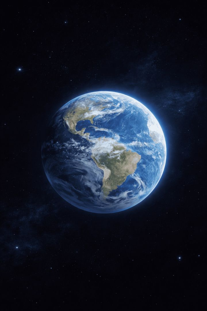 Earth from space at night space wallpaper