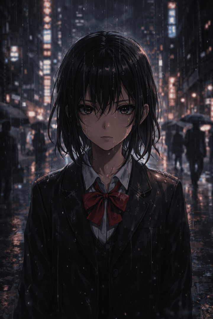 Rain-soaked-gaze-in-neon-lights-wallpaper-patakapix wallpaper