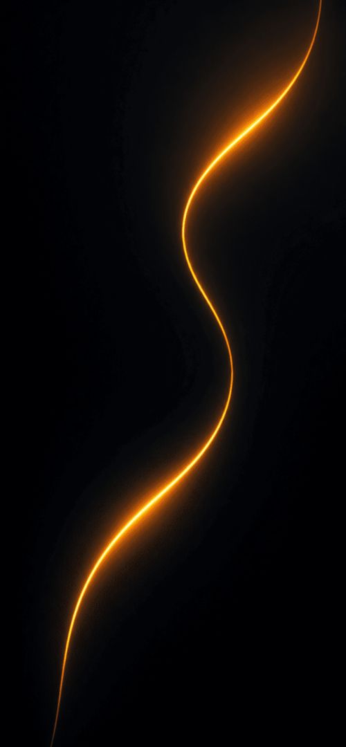 Glowing curve of light elegance wallpaper