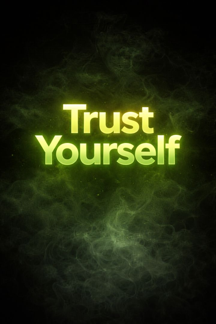 Glowing trust wallpaper