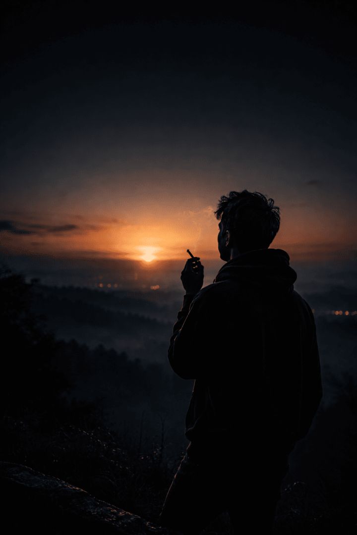 Moody Evening Vibes calm wallpaper