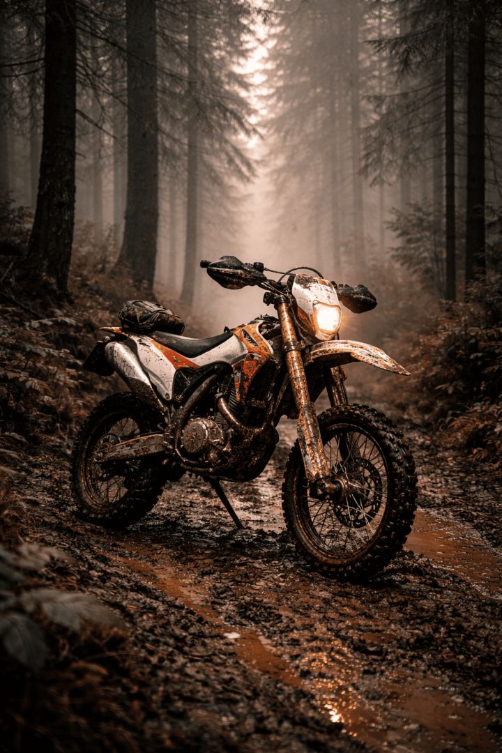 Muddy trail and off-road adventure wallpaper