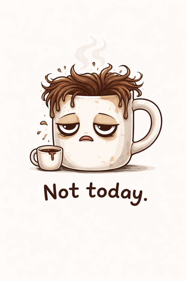 Not today wallpaper