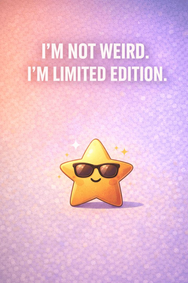 Not weird, just limited edition wallpaper