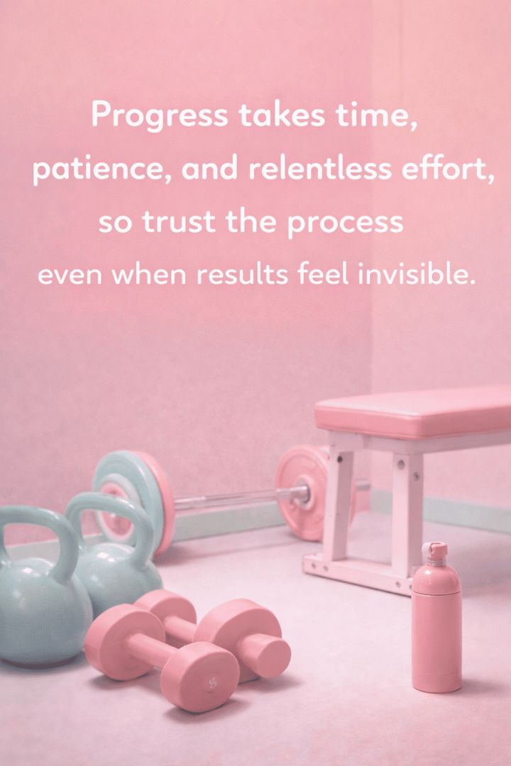 Pastel-powered fitness motivation quotes wallpaper
