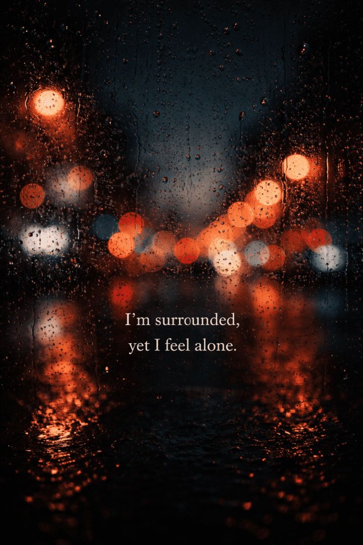 Raindrops and city lights at night wallpaper