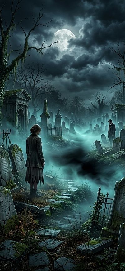 Sad Girl Holding Glowing Red Rose in Dark Haunted Forest – Broken heart in the mist iphone 4k wallpaper wallpaper
