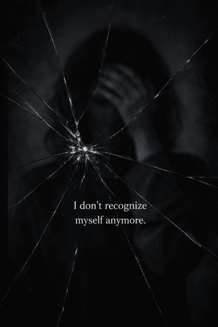 Shattered reflection and forgotten self wallpaper