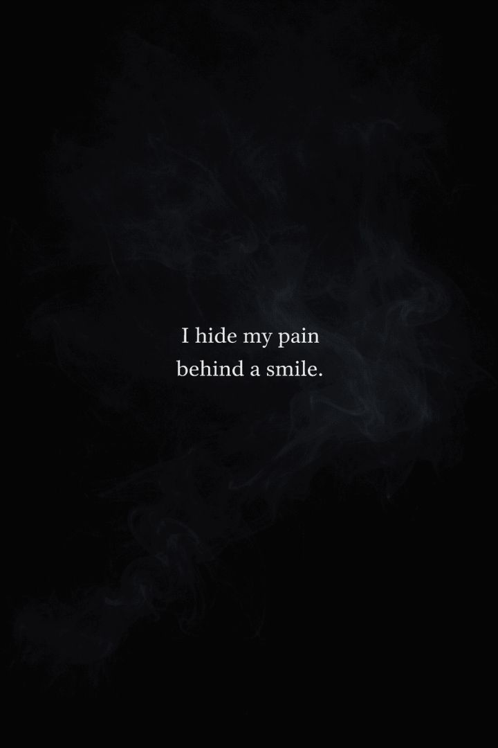 Silent whispers of hidden pain wallpaper