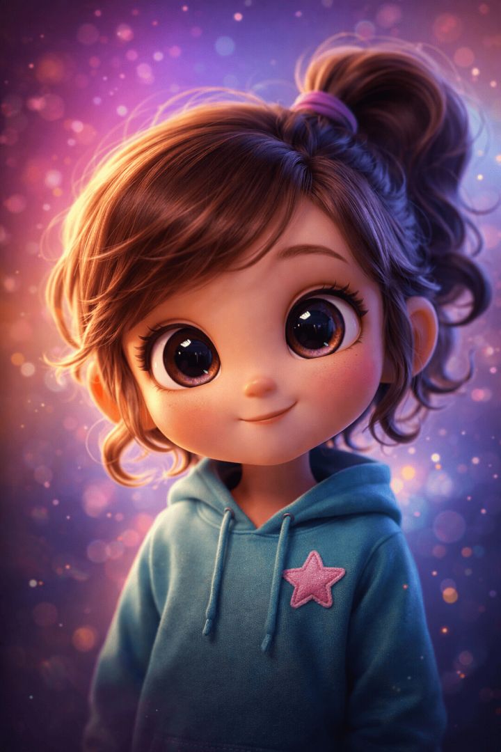 Sparkling eyes and soft smiles wallpaper