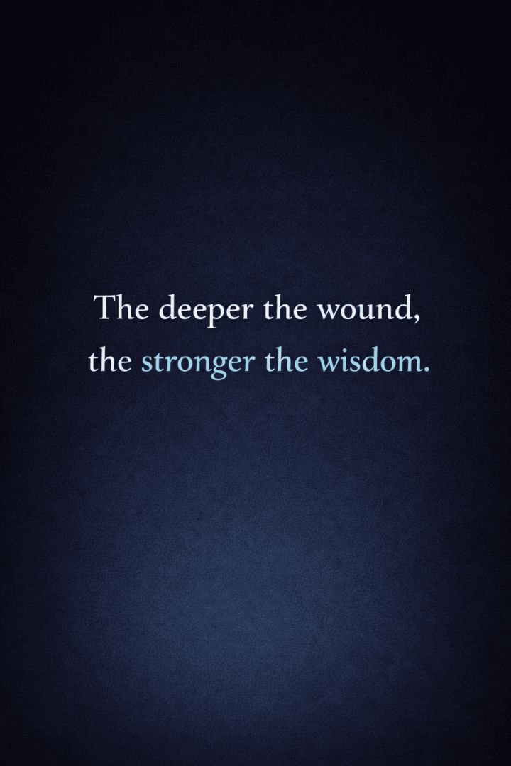Strength in wisdom and healing wallpaper