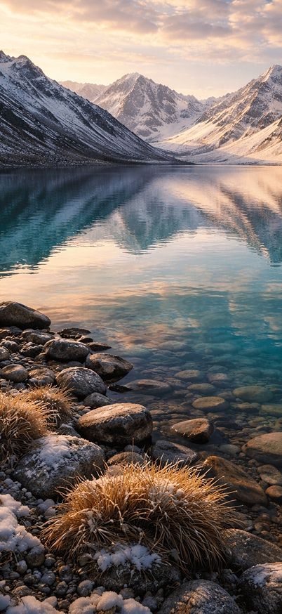 Sunrise at Pangong Lake Iphone wallpaper