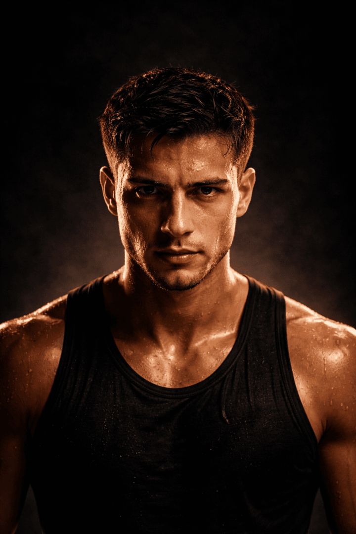 Sweat and strength focused gym wallpaper