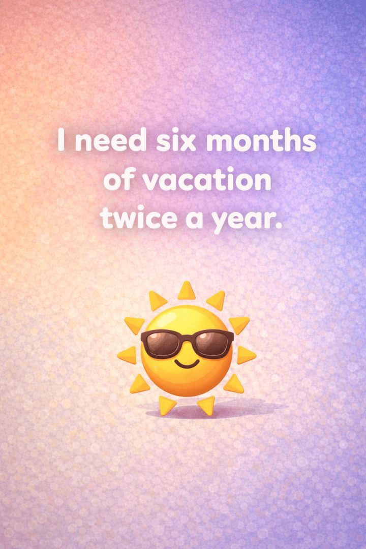 Vacation dreams with a sunny smile wallpaper